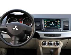 Штатная магнитола  Roadrover Mitsubishi  Lancer X