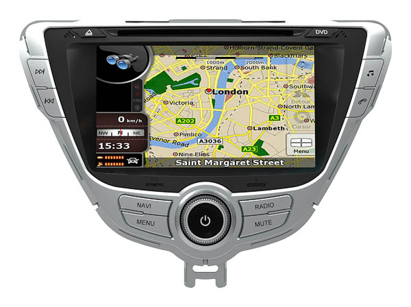 Штатная магнитола Dvd Gps Roadrover  для   Hyundai Elantra 2011