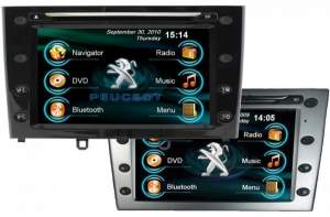 Штатная магнитола Dvd Gps Roadrover  для   PEUGEOT 308