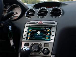 2din штатна магнітола Peugeot 308/408